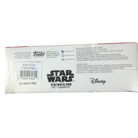 NEW Funko Brand Star Wars T-Shirt Trooper Frosted O's - Picture 4 of 4